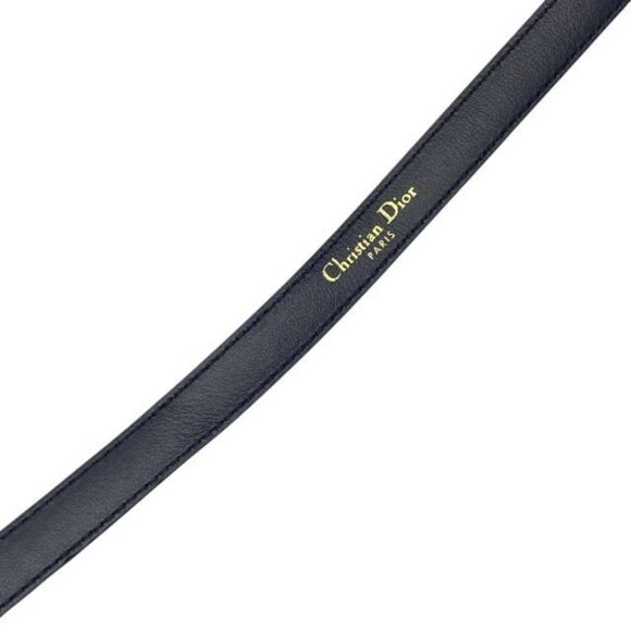 Christian Dior I Love Paris Belt Accessories Heart Pattern Logo Total Leather main image 5